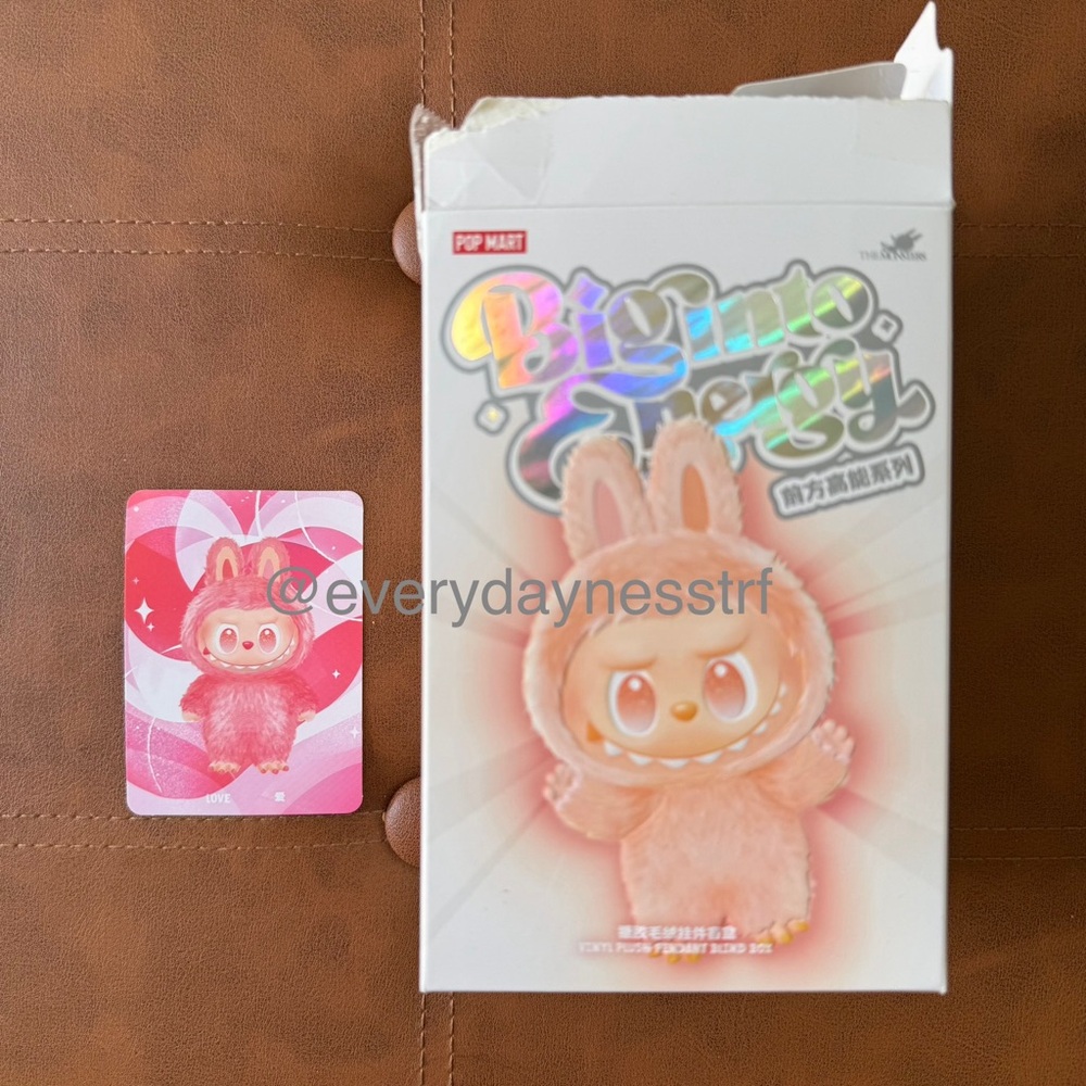 NIB Authentic Big Into Energy Love Labubu Confirmed - Picture 7 of 16